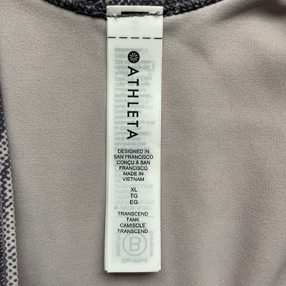 Athleta violet Transcend Tank XL - Picture 5 of 8